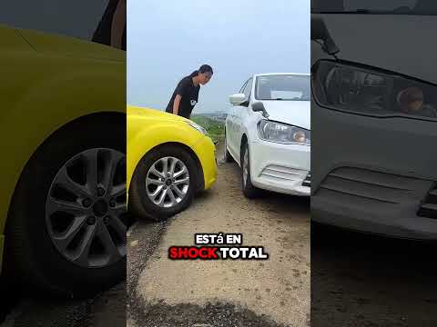 Maniobra imposible con un solo neumático! 😱💪