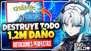 HAZ +1.2M DE DAÑO con ARCANE (Rotaciones Perfectas) | Arknights Endfield