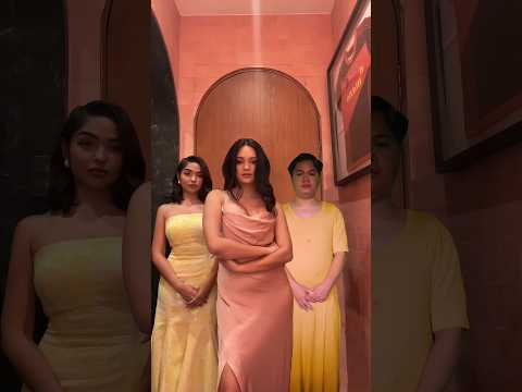 Baka kayo malito ako po yung naka yellow dress @AndreaBrillantes12 @DanicaOntengco