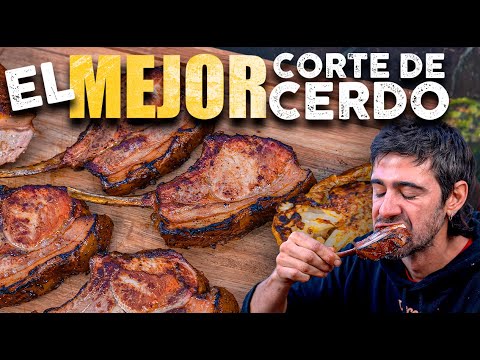 Tomahawk de cerdo doble cocción: Mi receta maestra  | Locos X el Asado.