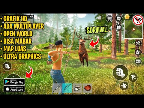 Game Survival Multiplayer Open World Grafik Ultra HD di Android Offline Terbaru 2024 | Bisa Mabar!