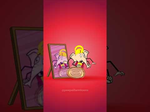 Ganesh chaturthi pe mushak gayab #animation