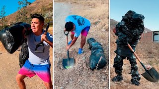 LEX JARA LLEVA UNA BOLSA DE UN CUERPO SOSPECHOSO - LOS MEJORES TIKTOKS DE LEX JARA