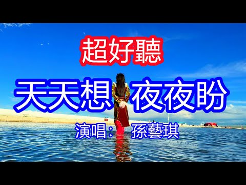 天呀！太好聽了，5月孫藝琪超火傷感情歌《天天想夜夜盼 》，天天的天天把你想，夜夜的夜夜把你盼！讓你一聽就忘不掉的催淚神曲，唱的撕心裂肺，聽得痛哭流涕！青海風景！傷感情歌！療癒情歌！