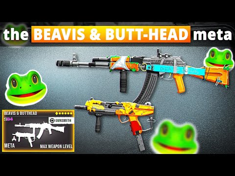 This is Beavis and Butthead's META LOADOUT on Warzone