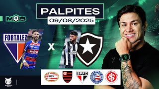 PALPITES DE FUTEBOL PARA O DIA 09 08 2025 + BILHETE PRONTO (SABADOU NO MUNDO BET)
