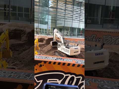 Still fun to get a big excavator Model Small excavator Excavator