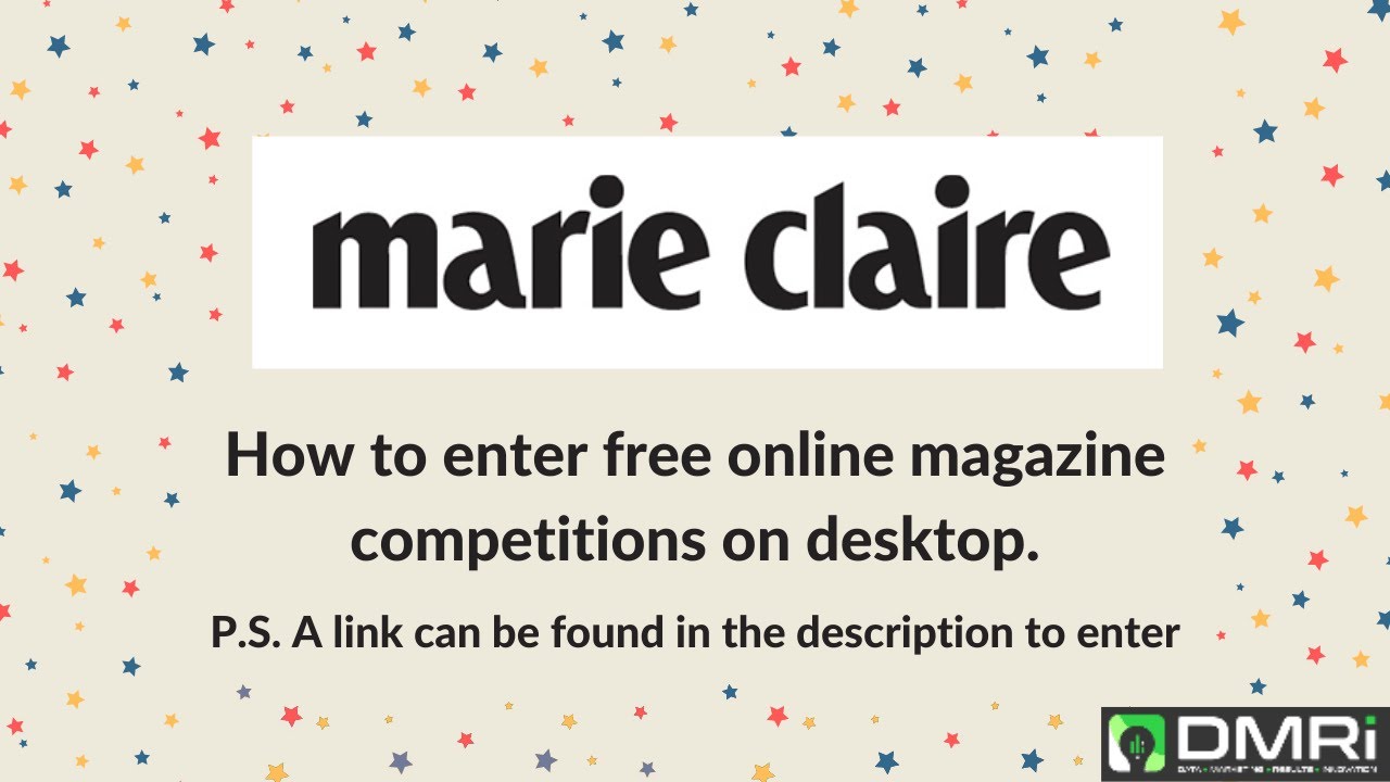 Marie Claire Competitions Login  UK 2025