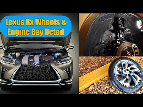 Deep Clean 10yr Old Wheels & Engine Bay | Before & After Transformation Lexus RX (vlog 61)