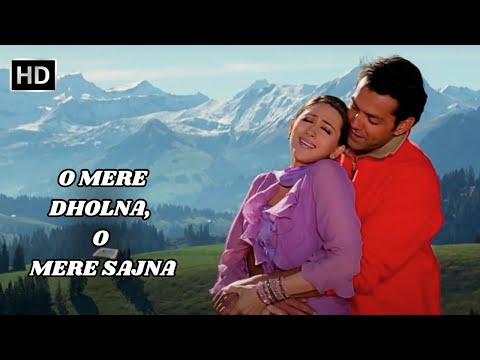 O Mere Dholna, O Mere Sajna | Aashiq | 2001| Karishma Kapoor & Bobby Deol | Udit Narayan Hits.