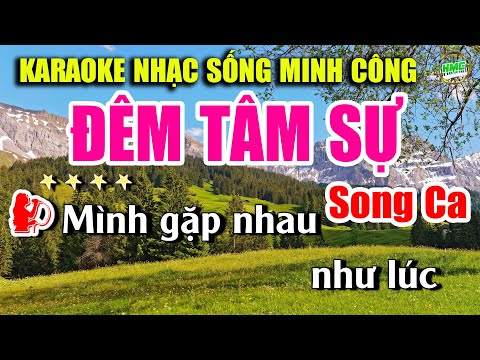 Karaoke Liên Khúc Nhạc Trữ Tình Bolero Tuyển Chọn Song Ca Dễ Hát Nhất – ĐÊM TÂM SỰ