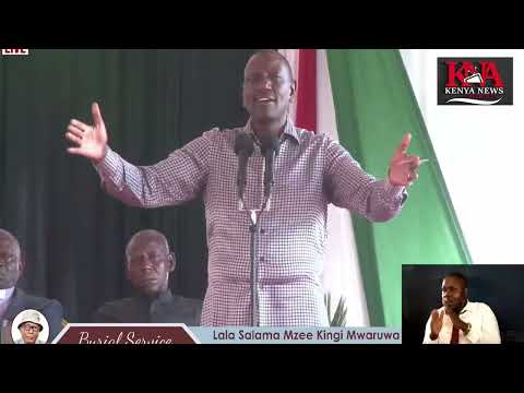 "WALE MKO NA HASIRA NA MIMI MNISAMEHEE!" PRESIDENTS RUTO PLEADS IN KILIFI