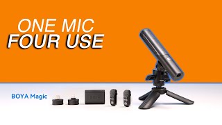 Boya MAGIC PRO - This MIC can SERVE all your Purposes
