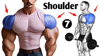 7 Effective Gym Exercises for Bigger Shoulders - Shoulder Workout