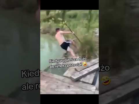 Kiedy wypiłeś za dużo ale refleks pozostał 🤣