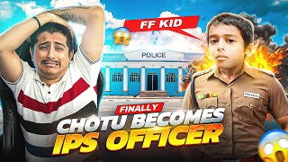 “10 Year old Boy 🤡 Chotu becomes Ips officer!😱😂- Garena freefire
