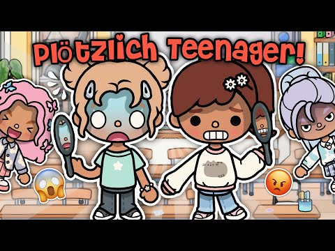 PLÖTZLICH TEENAGER! - EMMA UND NELLY 😱 | PART 1 | SPANNENDE GESCHICHTE | TOCA BOCA STORY DEUTSCH