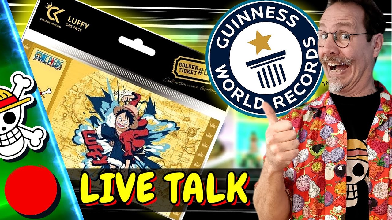 🔴LIVE TALK 🔴 TICKET D'OR ONE PIECE ET AVANCÉE DU GUINNESS RECORD PROJET