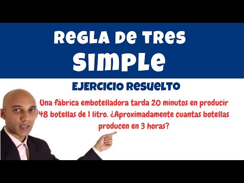 Resolviendo Problema de Regla de Tres Simple.