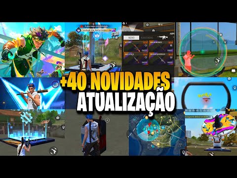 +40 NOVIDADES DA ATUALIZAÇÃO OB48, NOVO PERSONAGEM, ARM4S INFINITAS E MAIS - NOVIDADES FREE FIRE