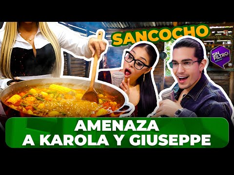YULAY AMENAZA A KAROLA Y GIUSEPPE CON LOS INGREDIENTES SECRETOS DE SU SANCOCHO