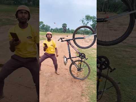 cycle stand ready 😱♥️#ytshorts #trending #stunt #youtubeshorts #shorts