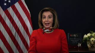 House Speaker Nancy Pelosi at "Forward to 51: A DC Vote Celebration" in 2020