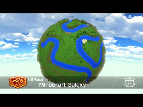 Minecraft Galaxy | Mario Kart 8 Custom Track