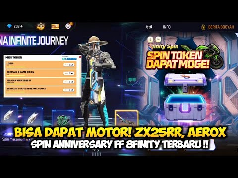 SPIN 8FINITY ZX25RR & AEROX EVENT 8TH ANNIVERSARY FF! SPIN KATANA INFINITE JOUNEY