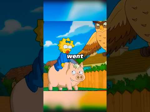 Maggie and Her Animal Friends #thesimpsons