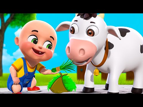 என் மாடுகள் |  Meri Gaiyaan Aati Hai Doodh Pilati Hai +More Tamil Rhymes & Baby Songs | Jugnu Kids