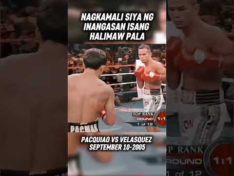 MANNY PACQUIAO INANGASAN NILAMON NIYA NG BUO SA BILIS AT LAKAS | Manny Pacquiao vs Mario Barrios