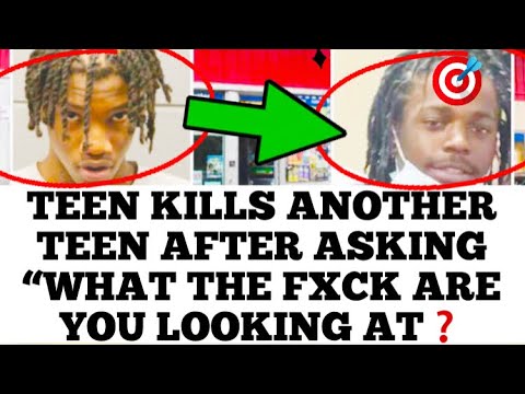 Teen Kills Random Man After Asking Him “WHAT THE FXCK ARE YOU LOOKING AT” By A Gas Station N Chicago