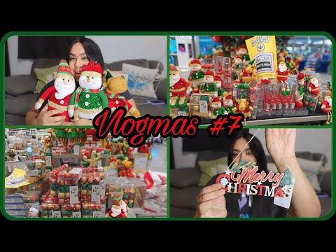 COMPRANDO MUCHA DECORACIÓN NAVIDEÑA - VLOGMAS 7