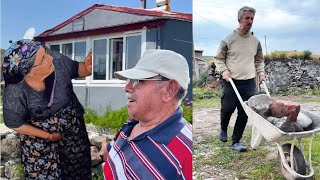 ANNE-BABA İSTEMEDİ AMA! Eşimin köyündeki köy evini değiştirdik! (Ardahan Çıldır)