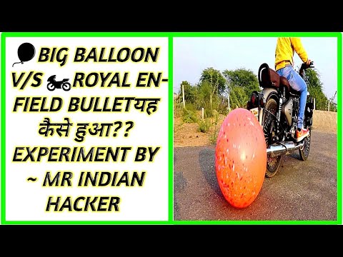 😱 Bullet V/S MONSTER BALLOON😱 @CrazyXYZ@MRINDIANHACKER#shorts