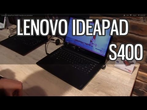 (ENGLISH) Lenovo IdeaPad S400 hands-on preview