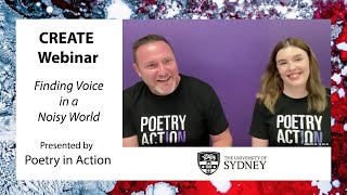 Webinar #66 | Poetry in Action - presented by Bryce Youngman and Olivia Hall-Smith