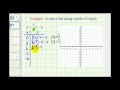 Graphing a Line Using a Table of Values