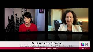 Actualizacion semanal de Covid-19 con la Dra. Ximena Garcia