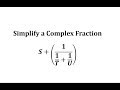 Understanding Resistance and Complex Fractions