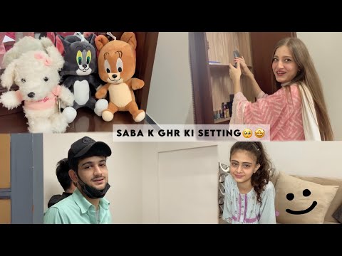 Saba Ka Saman Chala Gaya New Ghr🥺👰 (@MaazSafderWorld )🤵🏻