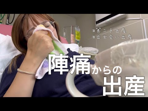 【出産】4人家族になりました👨👩👧👧第2子誕生/旦那立ち会い/経産婦