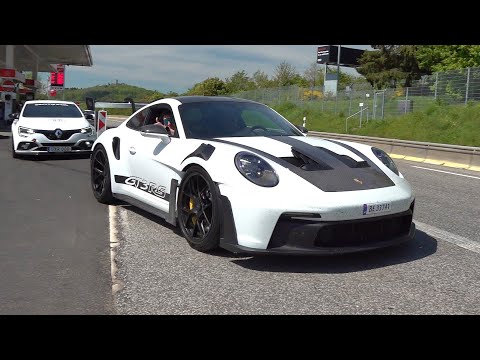 Cars Leaving Nürburgring Tankstelle - 992 GT3 RS, Twin Turbo R8 V10, M3 CS, XKR-S, NSX, AMG GT-R Pro