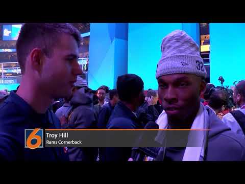 Troy Hill Interview at Super Bowl Opening Night