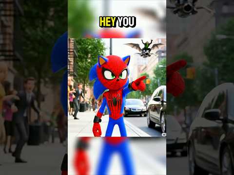 Sonic Gets Spiderman's Powers… And This Happens #sonic #comedy