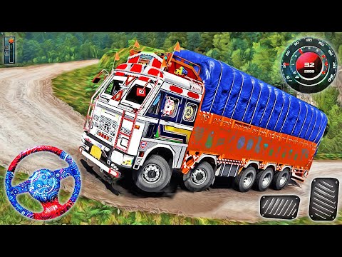 Indian TATA Truck Simulator - US Offroad Cargo Truck Driving - Android GamePlay
