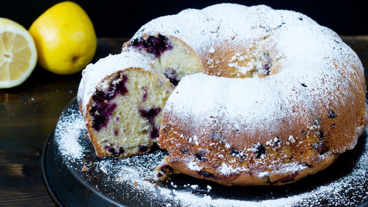 Blueberry Lemon Bundt Cake Recipe