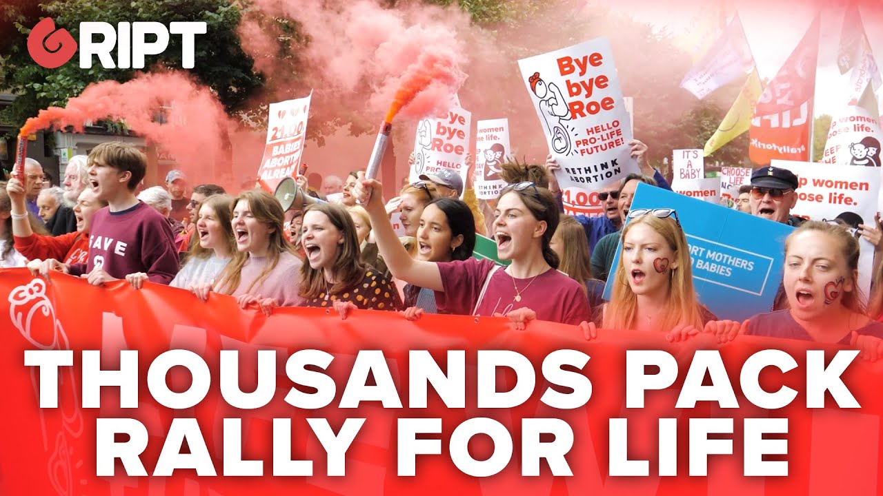 Huge Energy as Thousands Pack Rally for Life