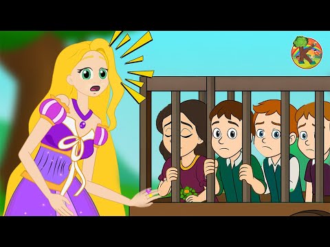 Rapunzel Sẽ Làm Gì Với Những Đứa Trẻ Trong Lồng? 🤔 😱 | Truyện Cổ Tích & Truyện | KONDOSAN